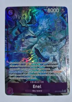 One Piece Adventure on Kami's Island Enel Alt. Art SR OP15-060 English - Image 1