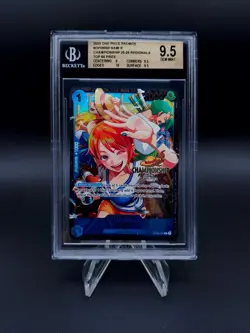 Nami OP09-050 2025 One Piece Promo Championship 25-26 TOP 64 Prize BGS English - Image 1