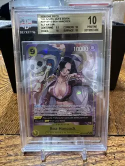 2026 One Piece Boa Hancock (Alternate Art) OP14-112 - BGS 10 - Image 4