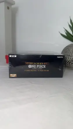 One Piece TCG - OP09 Emperors in the New World Booster Box English - SEALED New - Image 2