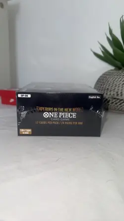 One Piece TCG - OP09 Emperors in the New World Booster Box English - SEALED New - Image 3