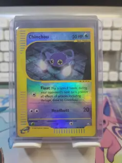 Pokemon TCG Chinchou 70/147 - Aquapolis - MP, Reverse Holo - Image 1