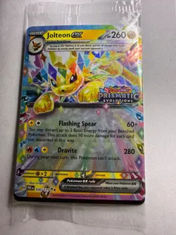 Jolteon ex - (Prismatic Evolutions Stamp) 030/131 Miscellaneous Cards & Products - Image 1