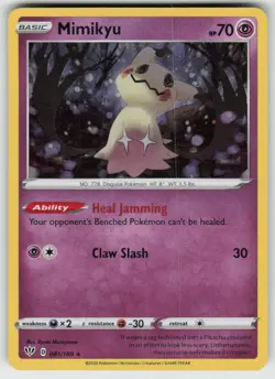 GGC - 6 Mimikyu - (Cosmos Holo) 081/189 Promo Miscellaneous Cards & Products - Image 1