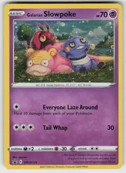 GGC - 6 Galarian Slowpoke SWSH126 Promo SWSH: Sword & Shield Promo Cards - Image 1