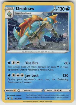 GGC - 6 Drednaw SWSH047 Promo SWSH: Sword & Shield Promo Cards - Image 1
