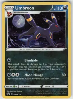 GGC-6 Holo Umbreon SWSH129 Promo SWSH: Sword & Shield Promo Cards - Image 1