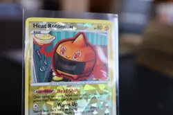 Pokemon Card Heat Rotom RT3 Rising Rivals Holo MP - Image 2
