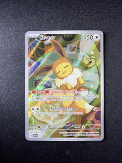 Eevee 173 Sv: Scarlet & Violet Prismatic Evolutions ETB Promo Card Holo. 78 - Image 1