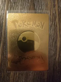 Pokemon Snorlax VMAX (Rainbow) GOLD Foil Fan Art Card - 340 HP - Image 2