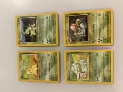 Pokemon TCG Gym Challenge Neo Genesis Lot 56 Cards Bulbasaur Ivysaur Trainer En… - Image 1