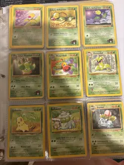 Pokemon TCG Gym Challenge Neo Genesis Lot 56 Cards Bulbasaur Ivysaur Trainer En… - Image 2