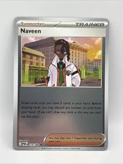 079/088 Naveen : Reverse Holo Card : Perfect Order : Pokemon TCG - Image 1