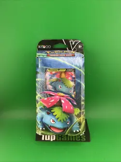 Pokemon TCG Venusaur V Battle Deck Sealed Starter Deck 60 Cards English (T04) - Image 1