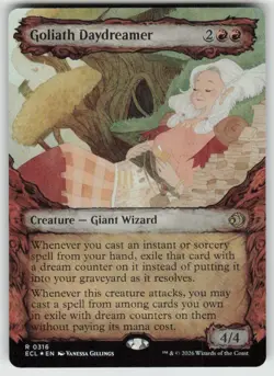 GGC - 10 Foil Goliath Daydreamer (Showcase) 316 R Lorwyn Eclipsed - Image 1