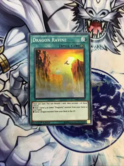 (YcL) Yugioh Dragon Ravine MYFI-EN056 Super Rare 1st Ed VLP - Image 1