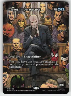 GGC - 11 Clever Impersonator (Borderless) 8 M Marvel Universe Eternal-Legal - Image 1