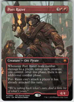 GGC-11 Port Razer (Borderless) 33 Mythic Special Guests Near Mint - Image 1