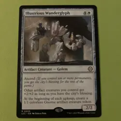 Illustrious Wanderglyph (Non-foil) Commander: Lost Caverns of Ixalan MTG NM - Image 1