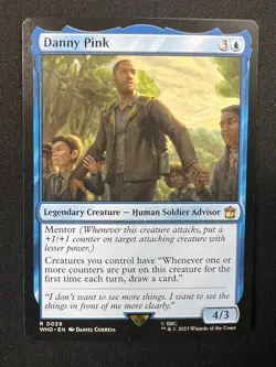 Danny Pink 39 Rare Universes Beyond: Doctor Who Magic: The Gathering Near Mint - Image 1