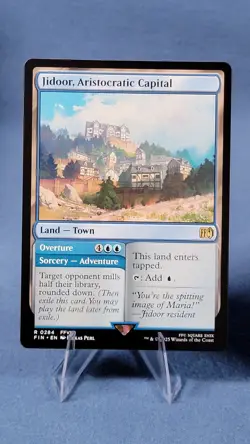Jidoor, Aristocratic Capital Final Fantasy Regular Mtg 🔮 A - Image 1