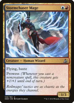 Stormchaser Mage 159 UC Oath of the Gatewatch Magic: The Gathering NM/M - Image 1