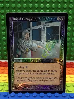 1x Rapid Decay FOIL [Urza's Destiny] NM #67 - VINTAGE MTG RARE - Image 1