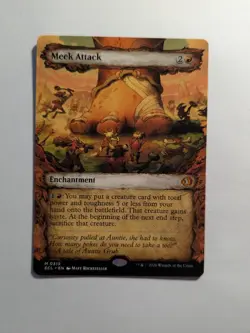 Meek Attack (0319) (Showcase) Lorwyn Eclipsed Regular Non Foil MtG - Image 1