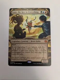 Loot, the Key to Everything (Showcase) #51 MtG The Big Score regular Non Foil - Image 1