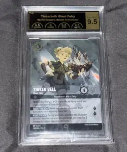 Tinker Bell - Giant Fairy (Enchanted) 216/204 The First Chapter Lorcana PCG 9.5 - Image 1