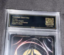 Tinker Bell - Giant Fairy (Enchanted) 216/204 The First Chapter Lorcana PCG 9.5 - Image 4