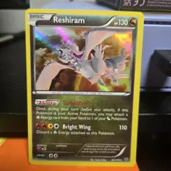 Reshiram 63/108 Holo Rare XY - Roaring Skies Pokemon Card - Image 1