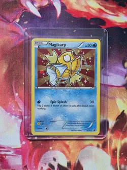 Pokemon Magikarp XY143 Holo Black Star Promo Shiny Magikarp - Image 1
