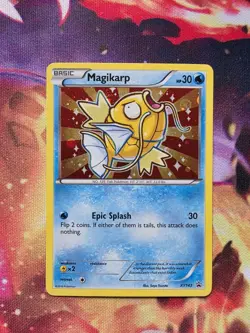 Pokemon Magikarp XY143 Holo Black Star Promo Shiny Magikarp - Image 2