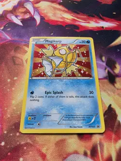 Pokemon Magikarp XY143 Holo Black Star Promo Shiny Magikarp - Image 3