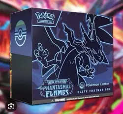 Pokemon TCG Phantasmal Flames Pokemon Center ETB SEALED - Image 1
