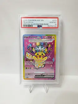 2026 POKEMON ASC EN-ASCENDED HEROES SPECIAL ILLUSTRATION RARE PIKACHU EX PSA 10 - Image 1