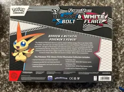 Pokemon Black Bolt & White Flare Unova Victini Illustration Collection Box - Image 2