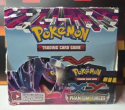 Empty Pokemon 2014 XY Phantom Forces Booster Box - NO PACKS - Image 1