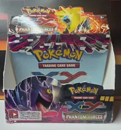 Empty Pokemon 2014 XY Phantom Forces Booster Box - NO PACKS - Image 3
