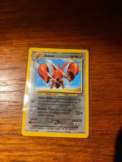 Pokemon TCG Scizor Neo Discovery Rare 29/75 MINT - Image 1