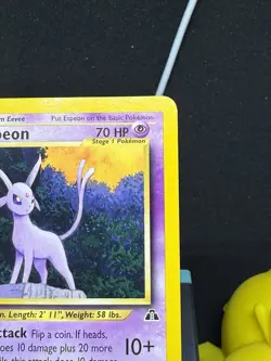 Espeon 20/75 Neo Discovery Rare NM WOTC Pokemon TCG Vintage Eeveelution - Image 4