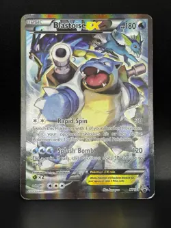 Pokemon Blastoise XY122 XY Black Star Promo MP-HP - Image 1