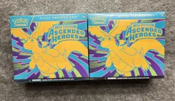 2x Ascended Heroes ETB Factory Sealed Pokemon Elite Trainer Box Lot - Image 1