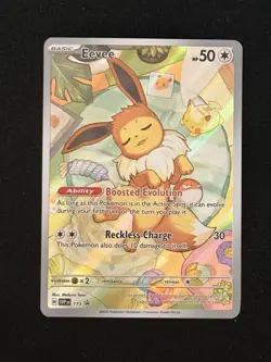 Eevee Prismatic Evolutions ETB Promo Black Star Promo #173 Pokemon TCG - Image 1