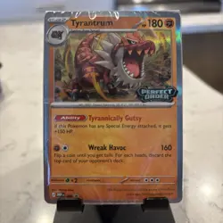 Pokemon TCG Perfect Order Build & Battle Stamped Promo Tyrantrum New Sealed Deck - Image 1