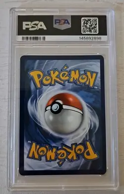 2025 Pokemon Pfl En-Phantasmal Flames #106 Meowth Illustration Rare PSA 8 - Image 2