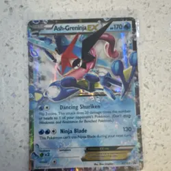 Pokemon TCG Ash-Greninja EX XY133 XY Promo Holo Basic Water Type 170 HP English - Image 1