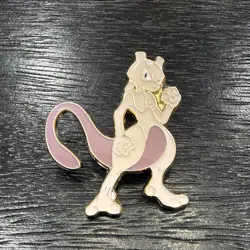 Pokemon - Official Enamel Pins - Mewtwo - Shining Legends 2017 - Image 1