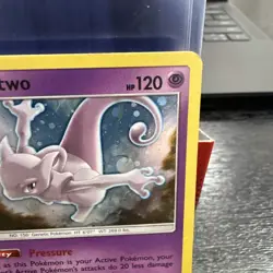 Pokemon - TCG Mewtwo SM77 Cosmos Holo Promo Sun & Moon Promos (2017) - Image 3